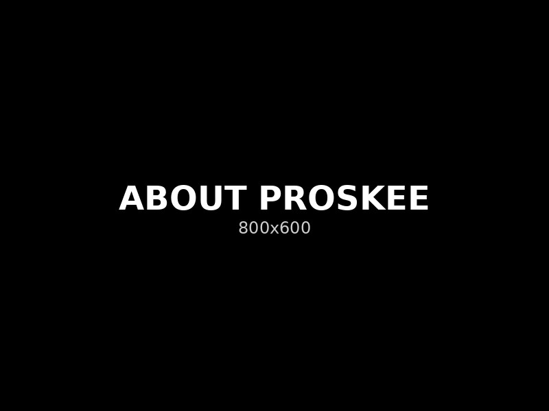 PROSKEE in the studio